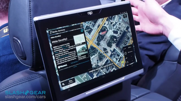 超大动作 奥迪设计的Android防撞平板 