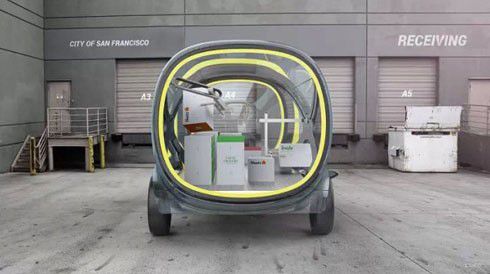 逼死快递小哥？超帅无人驾驶快递卡车