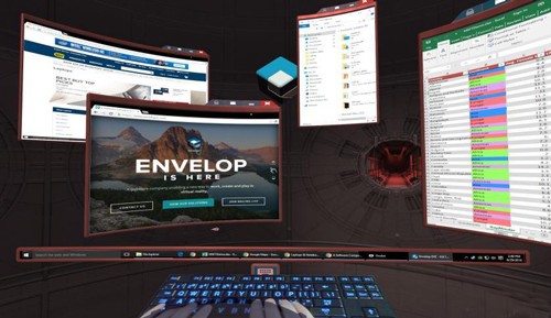 VR多任务操作解决方案EnvelopVR宣布倒闭 VR多任务操作解决方案EnvelopVR宣布倒闭