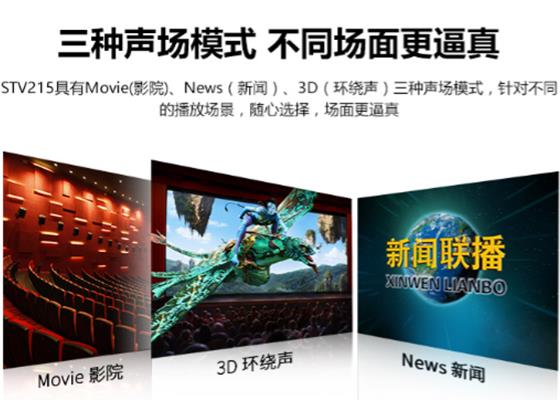 “客厅革命”时代来临，STV215领航感官新体验