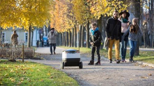 机器人开始送外卖 美国两城市率先测试 机器人开始送外卖 美国两城市率先测试