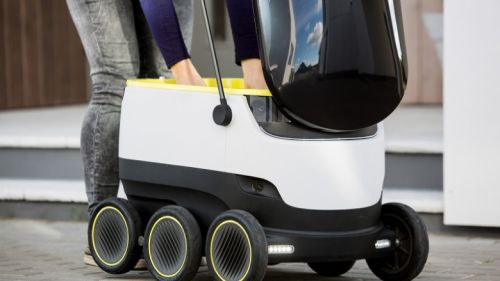 机器人开始送外卖 美国两城市率先测试 机器人开始送外卖 美国两城市率先测试