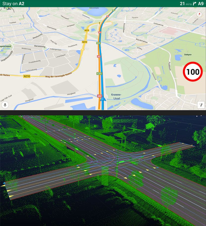 无人驾驶技术之——看不见的“传感器”高精度地图