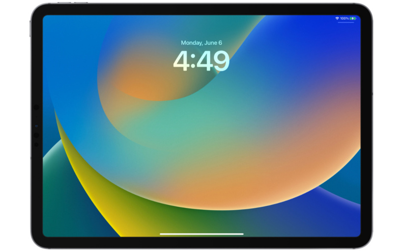 这也搞差异化?苹果 iOS 16 锁屏自定义功能并不支持 iPadOS 16 系统,后者仅时钟字体变了 这也搞差异化?苹果 iOS 16 锁屏自定义功能并不支持 iPadOS 16 系统,后者仅时钟字体变了